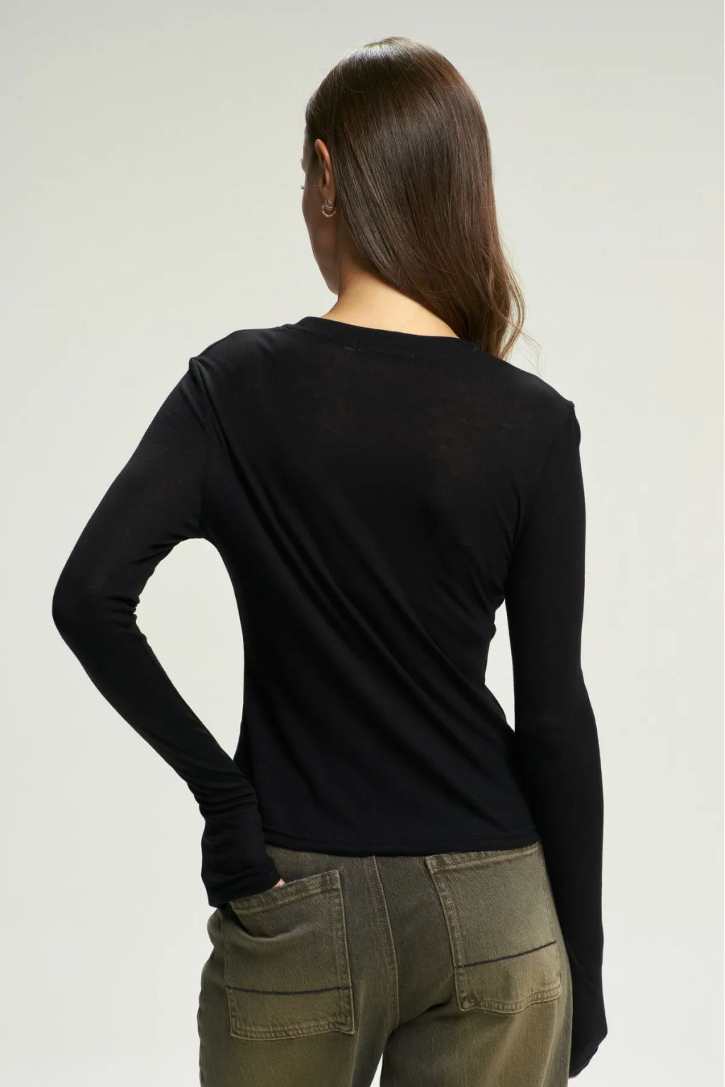 Лонгслив BASIC Black - Erist store фото 5