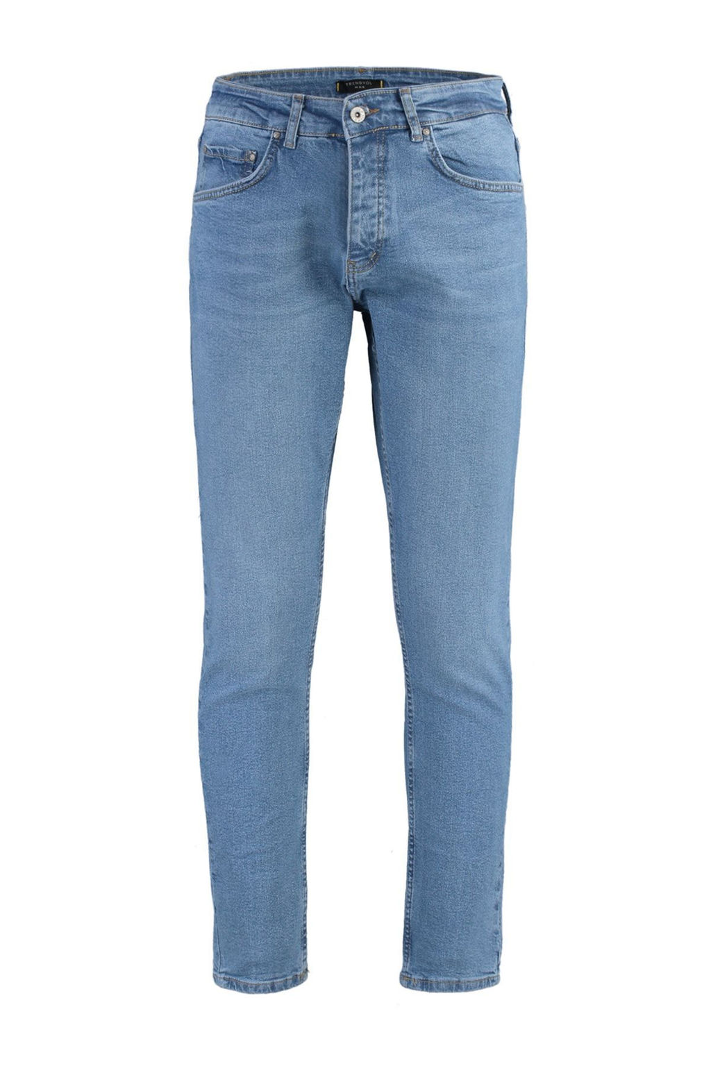 TRENDYOL MAN Lacivert Esnek Kumas Slim Fit Dar Kesim Jeans Kot Pantolon TMNAW23JE00054 - Trendyolmilla фото 15