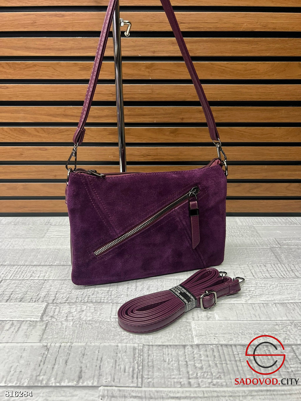 Сумка женская из замши - Bruno фото 4