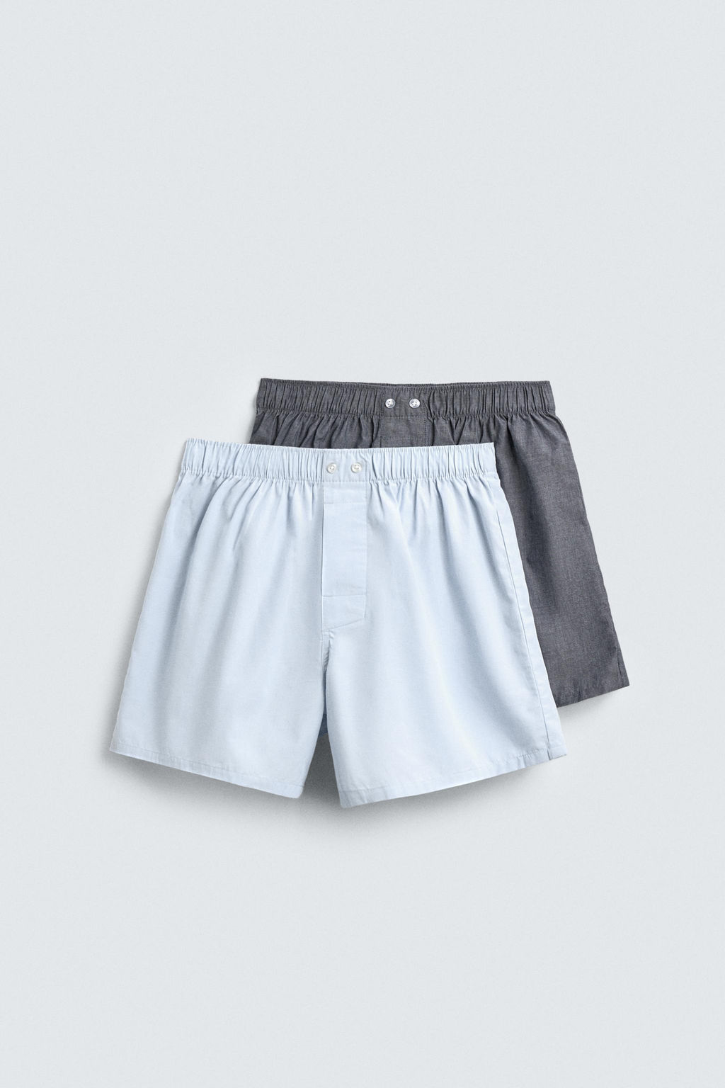 COMBINED POPLIN BOXERS 2-PACK