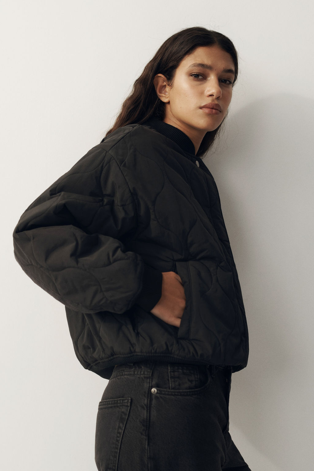 Cazadora bomber acolchada - H&m фото 5