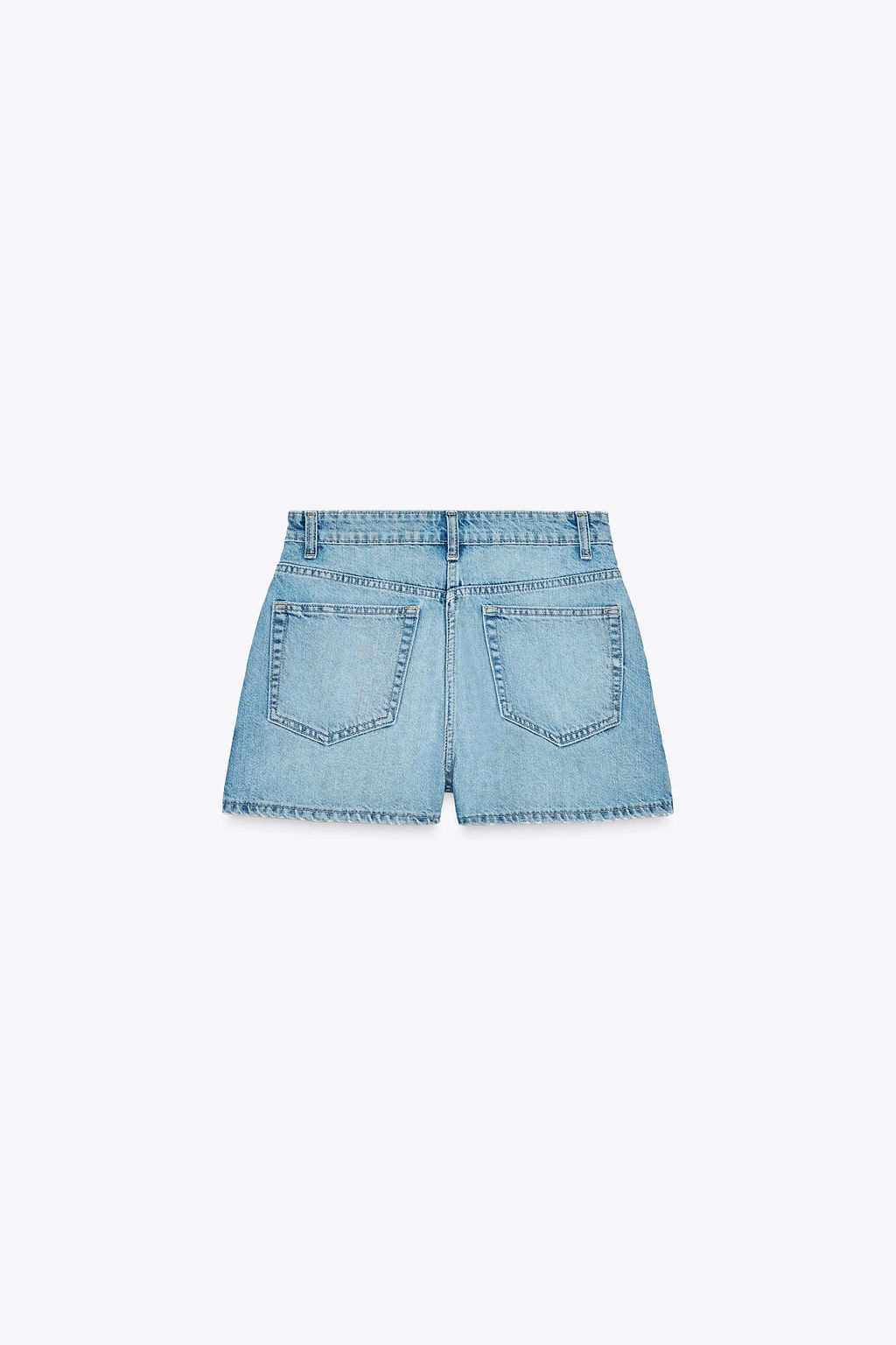 TRF DENIM SKORT - Zara фото 15