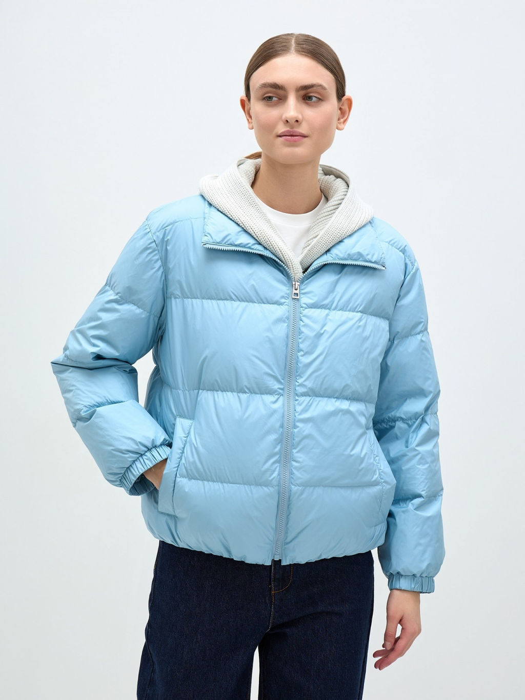 Conso/SS 240122 - blue marine Пуховая куртка