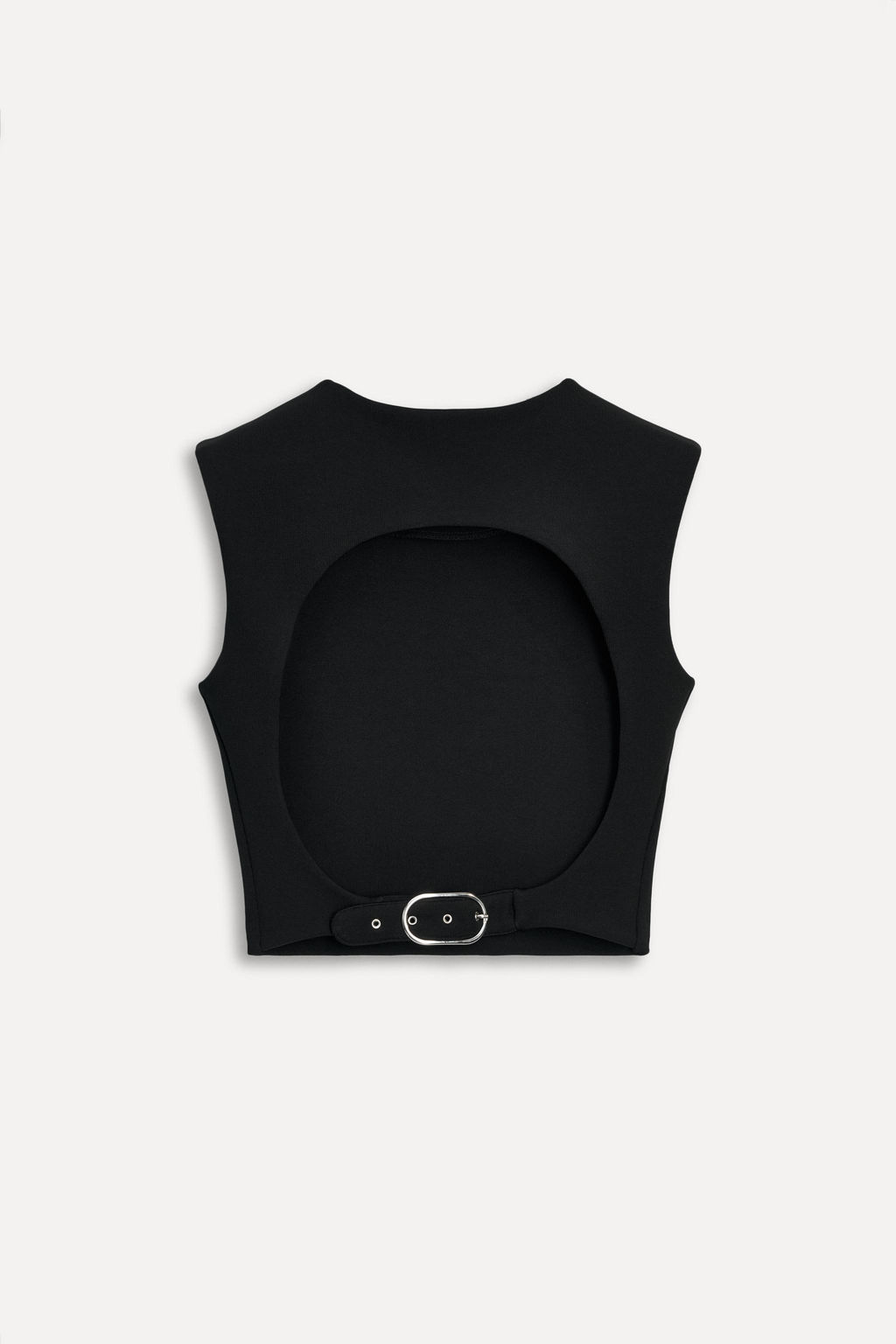 CROP TOP WITH BUCKLE 50TH ANNIVERSARY - Zara фото 9