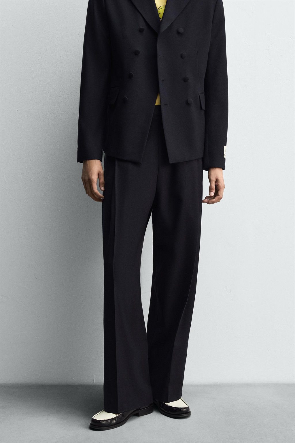PLEATED SUIT TROUSERS HARRY LAMBERT FOR ZARA X DISNEY  фото 2