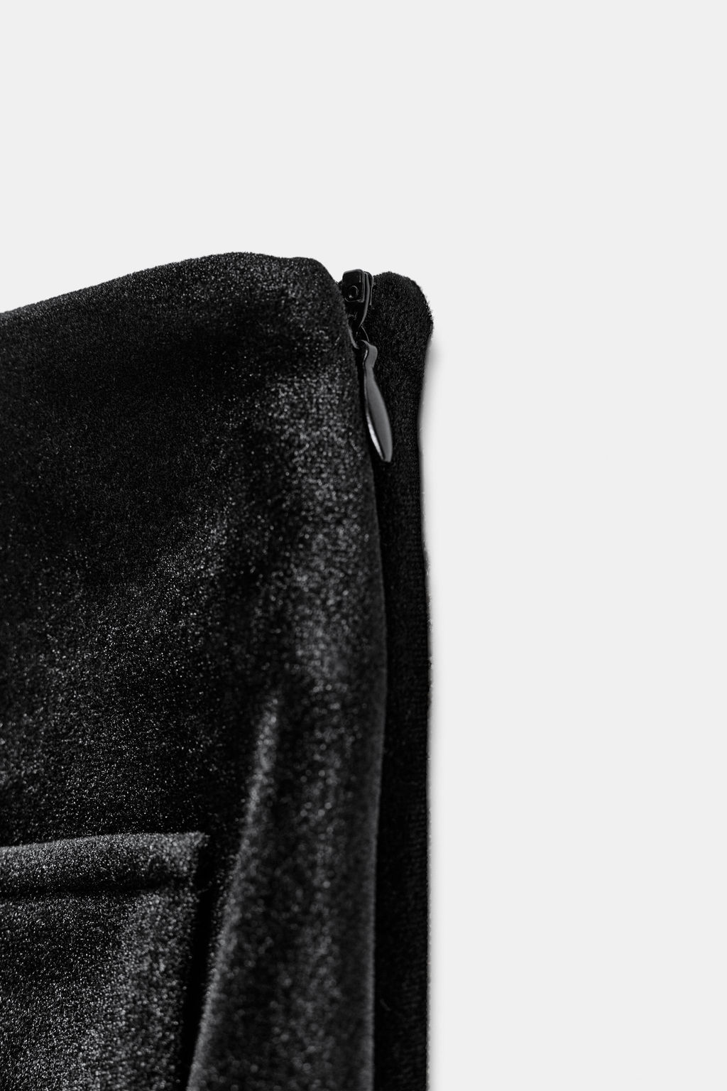 VELVET SHORT SKIRT - Zara фото 7