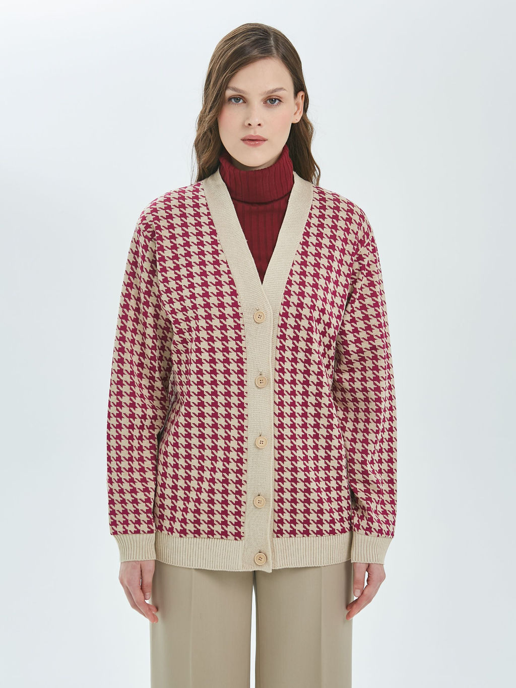 Жакет трикотажный