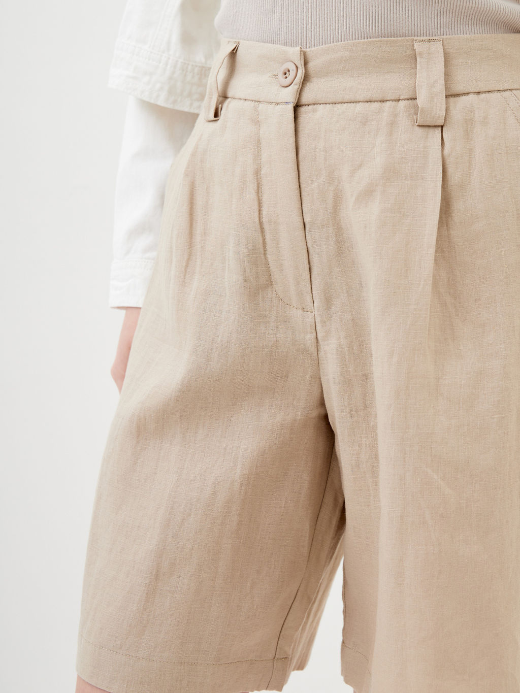 Женские льняные Шорты - Mossmore фото 17