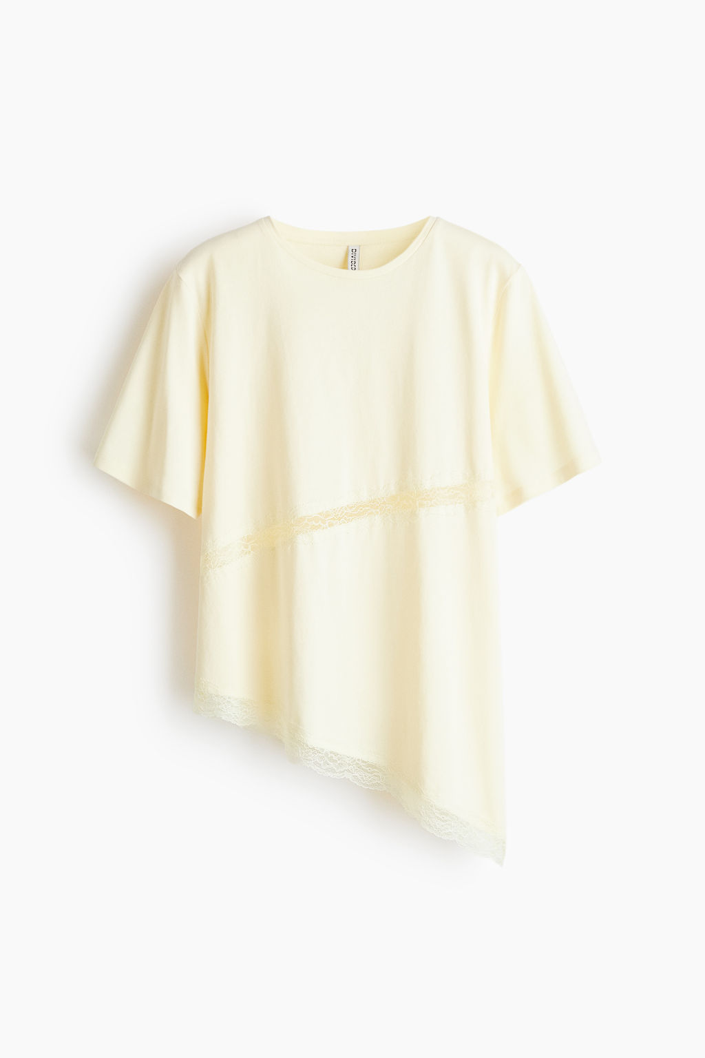 Camiseta con ribete de encaje - H&m фото 3