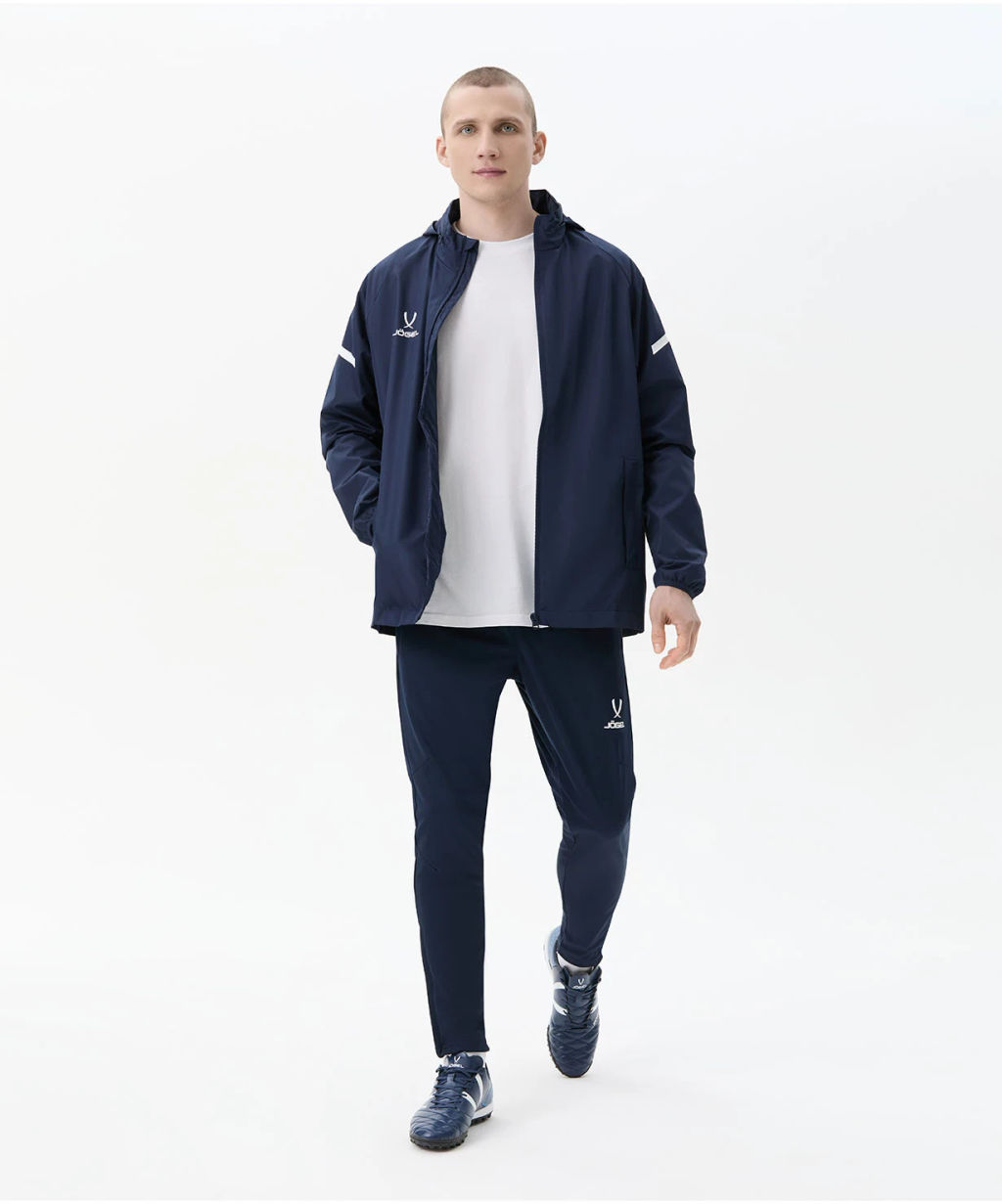 Куртка ветрозащитная JOGEL CAMP 2 Rain Jacket, темно-синий  фото 10