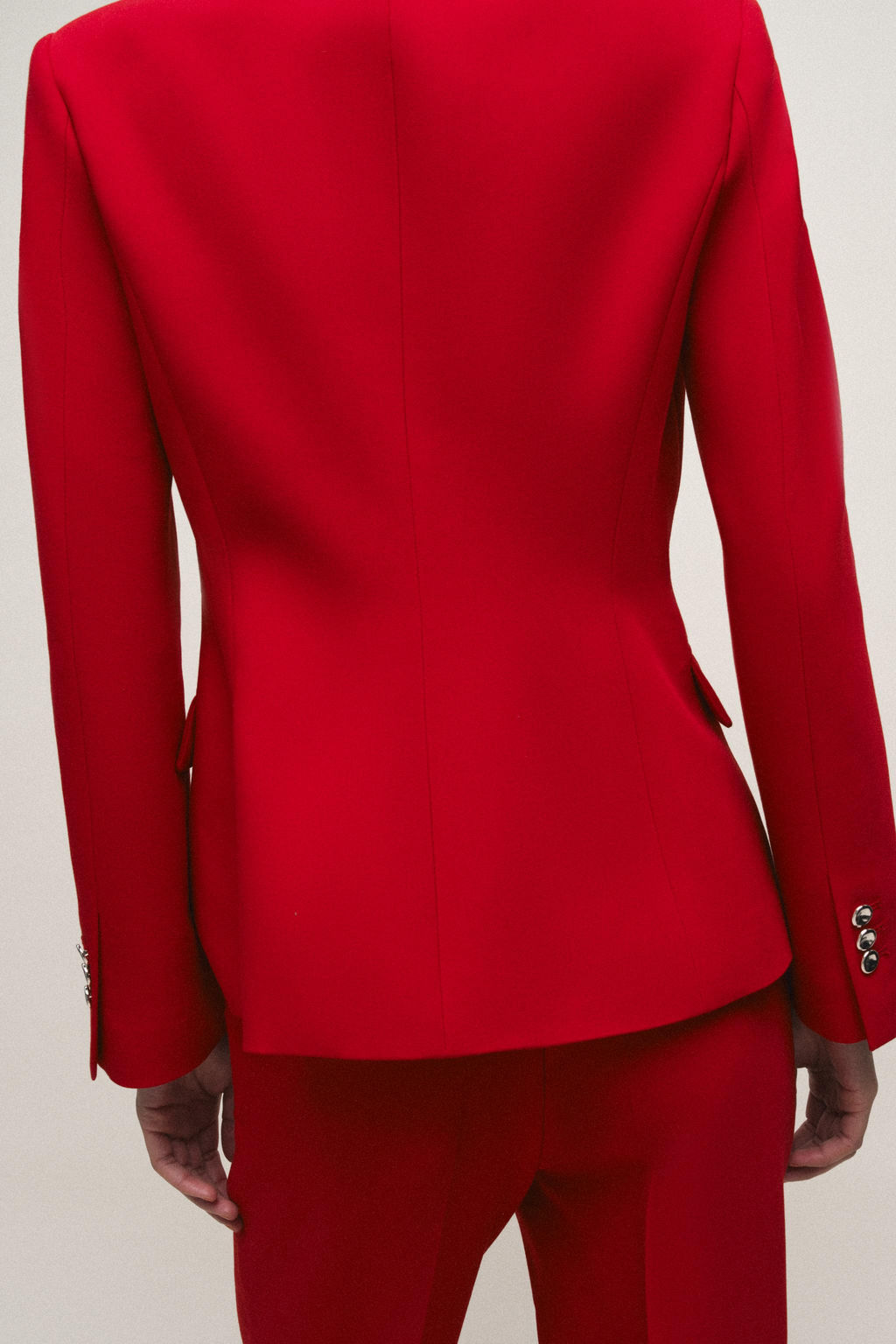 FITTED BLAZER WITH SHOULDER PADS - Zara фото 15