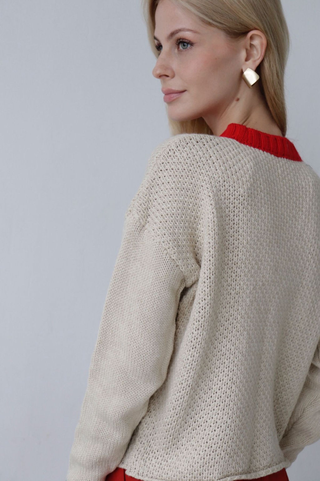 Martichelli Джемпер кремовый  фото 5