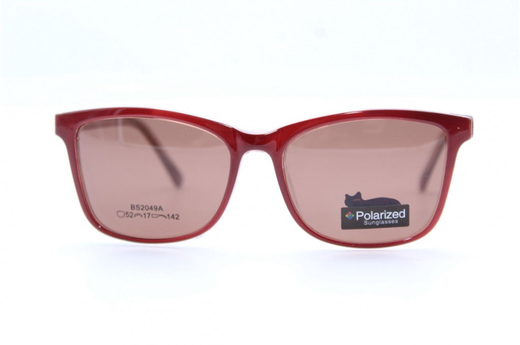 Оправа Bosiyan 2049 52-17-142 C4 с насадкой Polarized