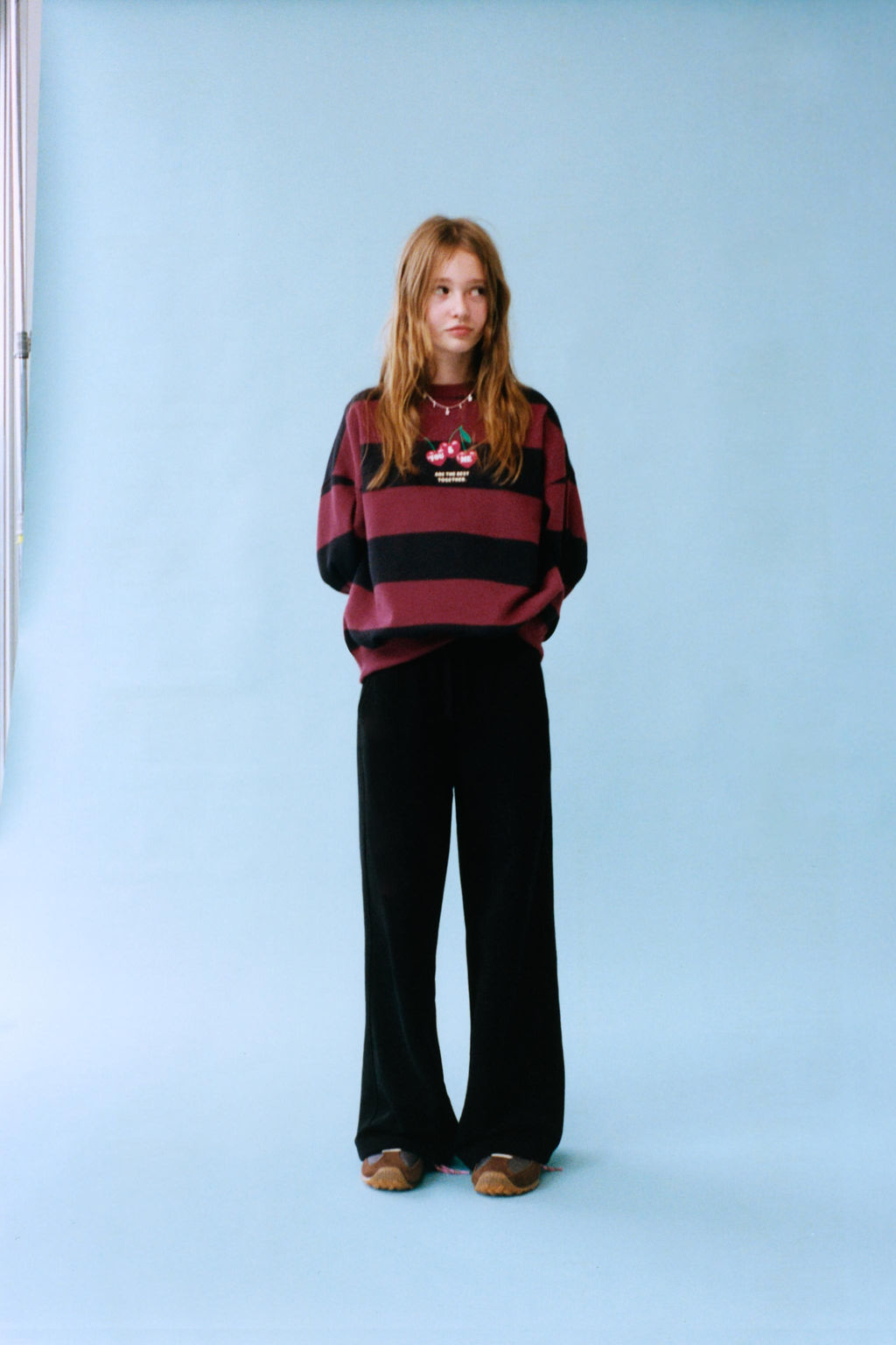 STRIPED CHERRY SWEATSHIRT - Zara фото 6