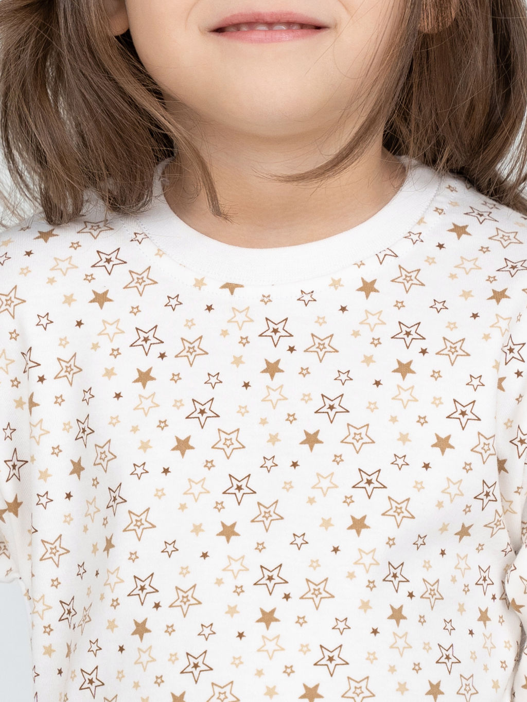 Пижама детская молочнаяжирафы