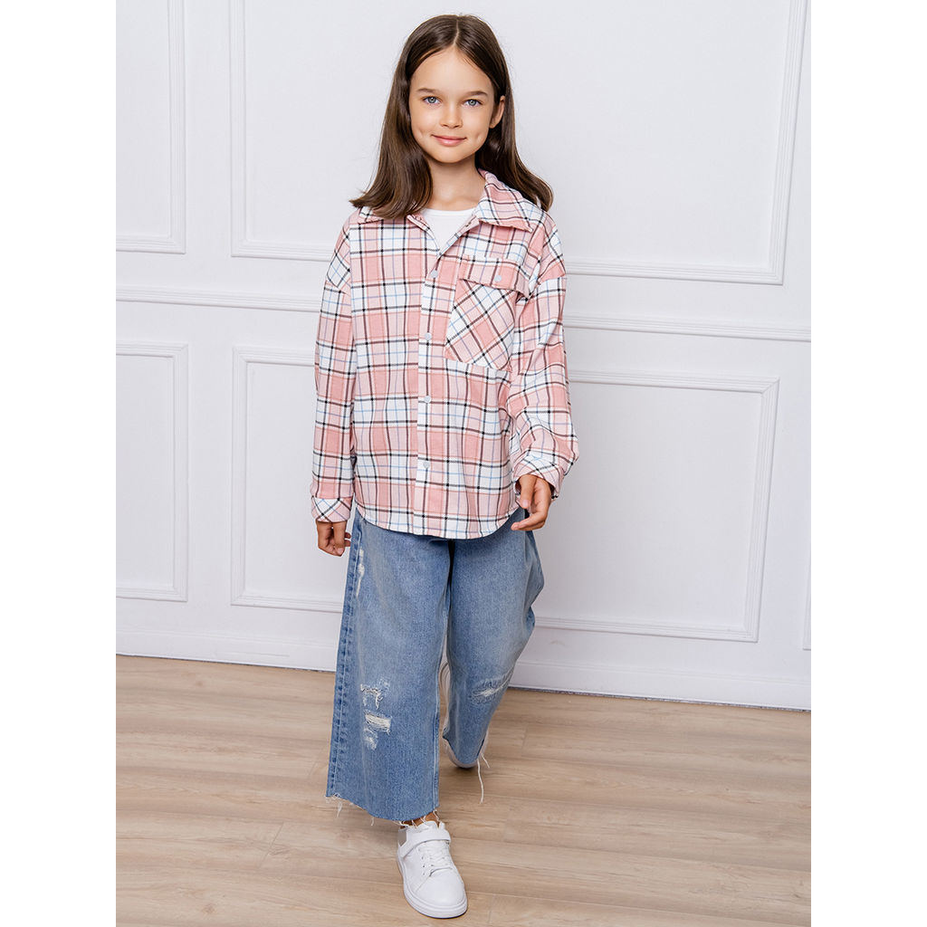 Рубашка футер 2х нитка начёс 1548310103 - Youlala фото 26