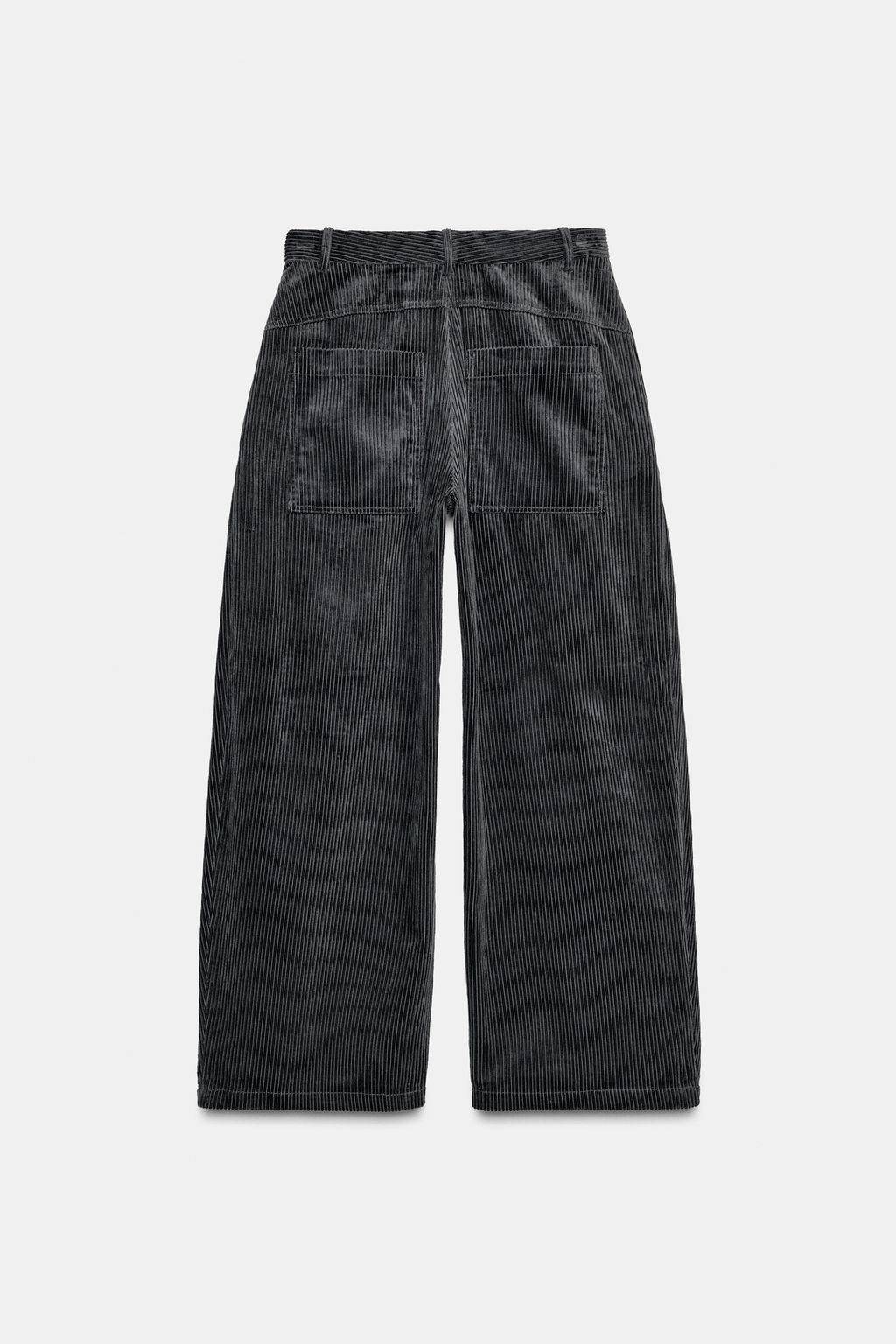 ZW COLLECTION CORDUROY TROUSERS WITH DARTS - Zara фото 6