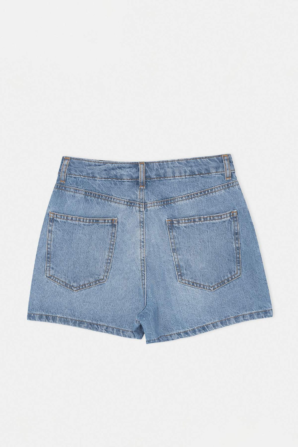 Antrasit Yuksek Bel %100 Pamuk Denim City Sort TWOSS26SR00050 - Trendyolmilla фото 4