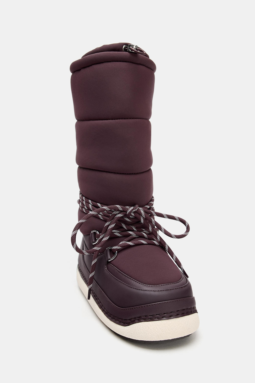 SKI COLLECTION LACE-UP ANKLE BOOTS - Zara фото 5