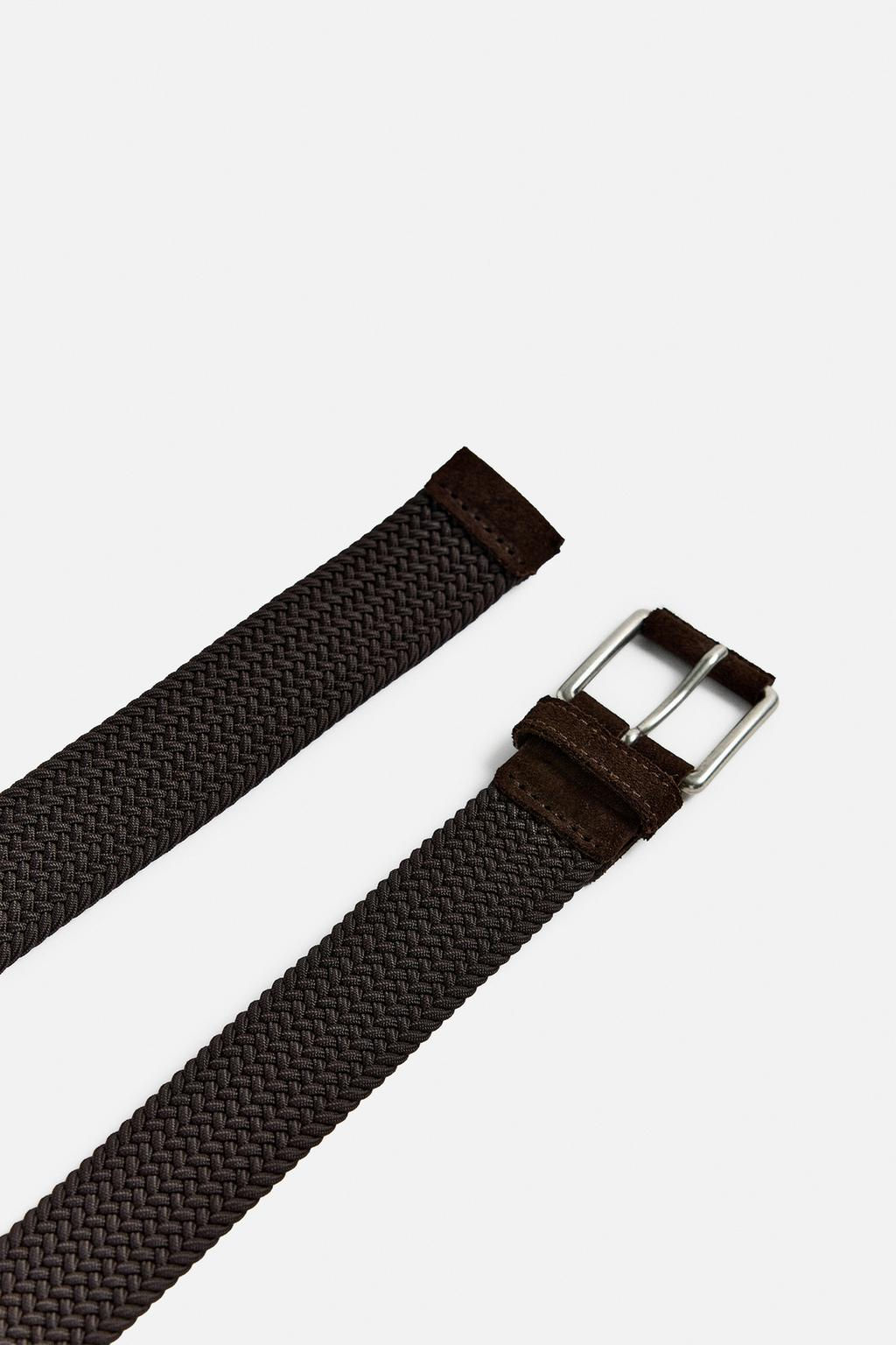 BRAIDED STRETCH BELT - Zara фото 2