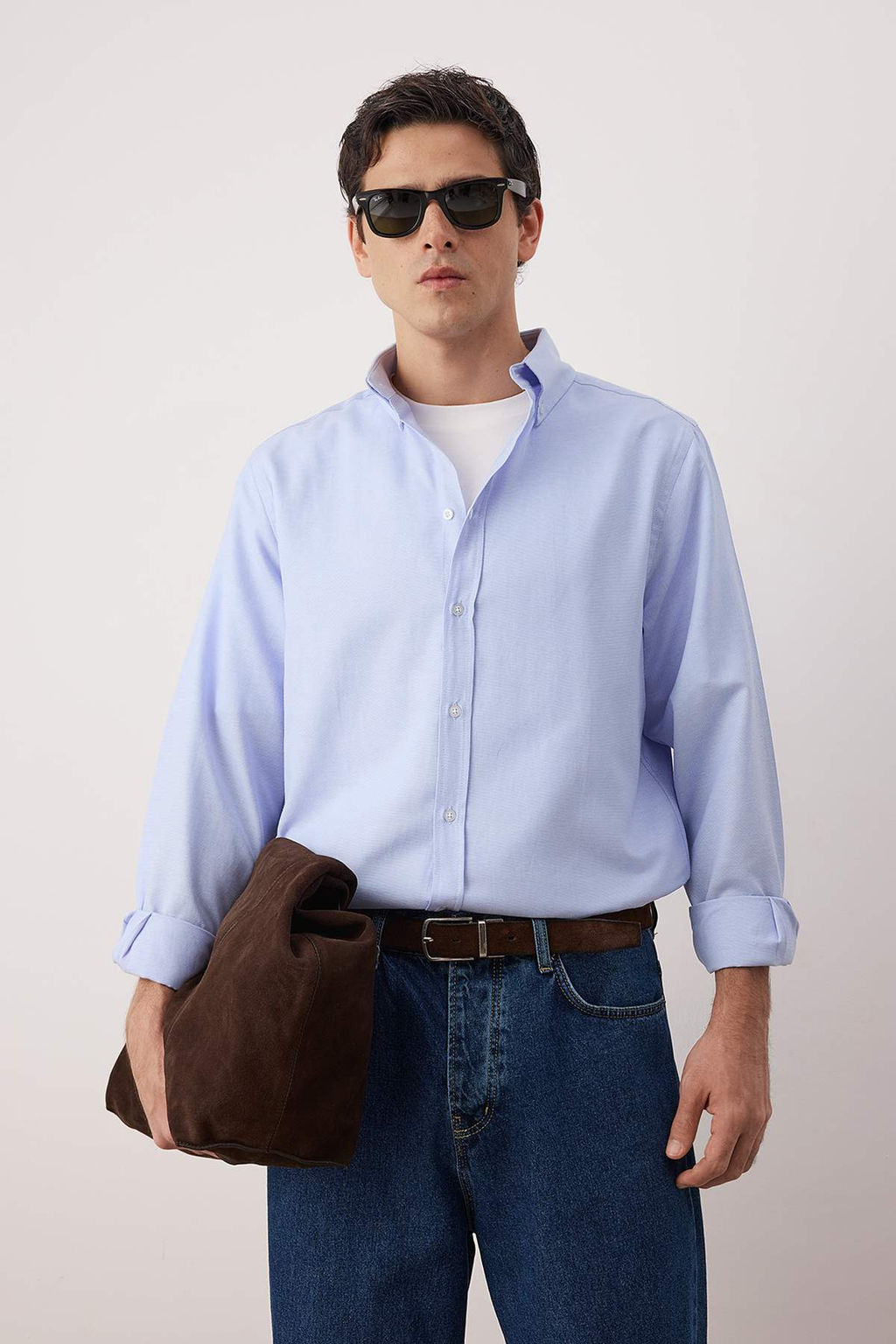 Mavi*001 Regular Erkek Gomlek TMNAW25GO00036