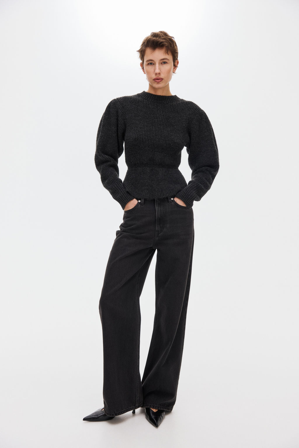 Jersey con peplum - H&m фото 4