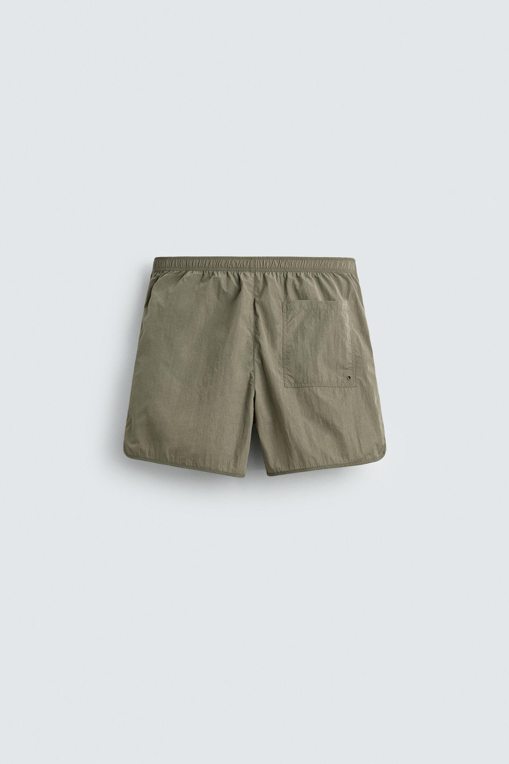 BERMUDA REGULAR FIT MEZCLA ALGOD?N / Blanco roto - Zara фото 8
