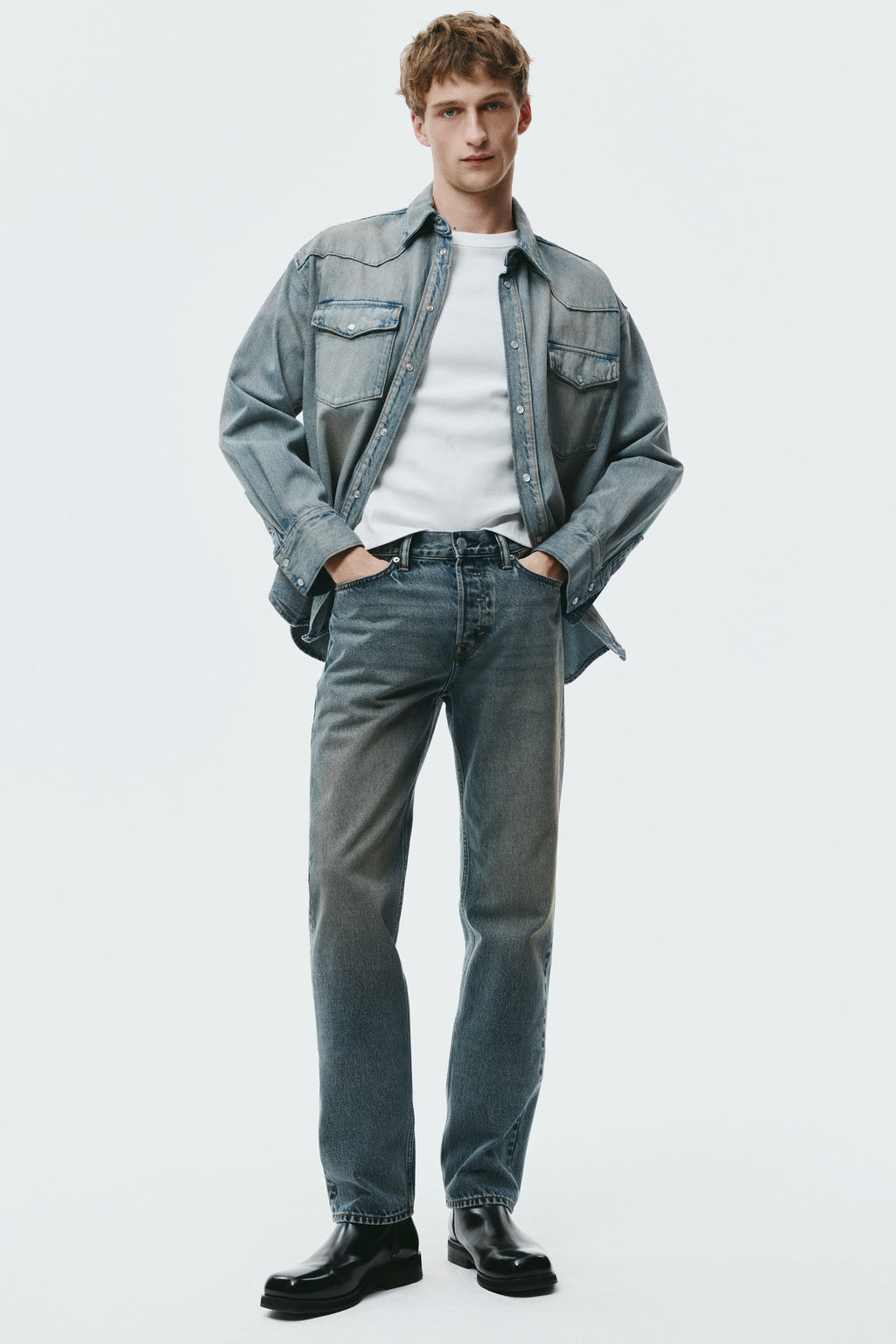 Original Straight Jeans - H&m фото 5