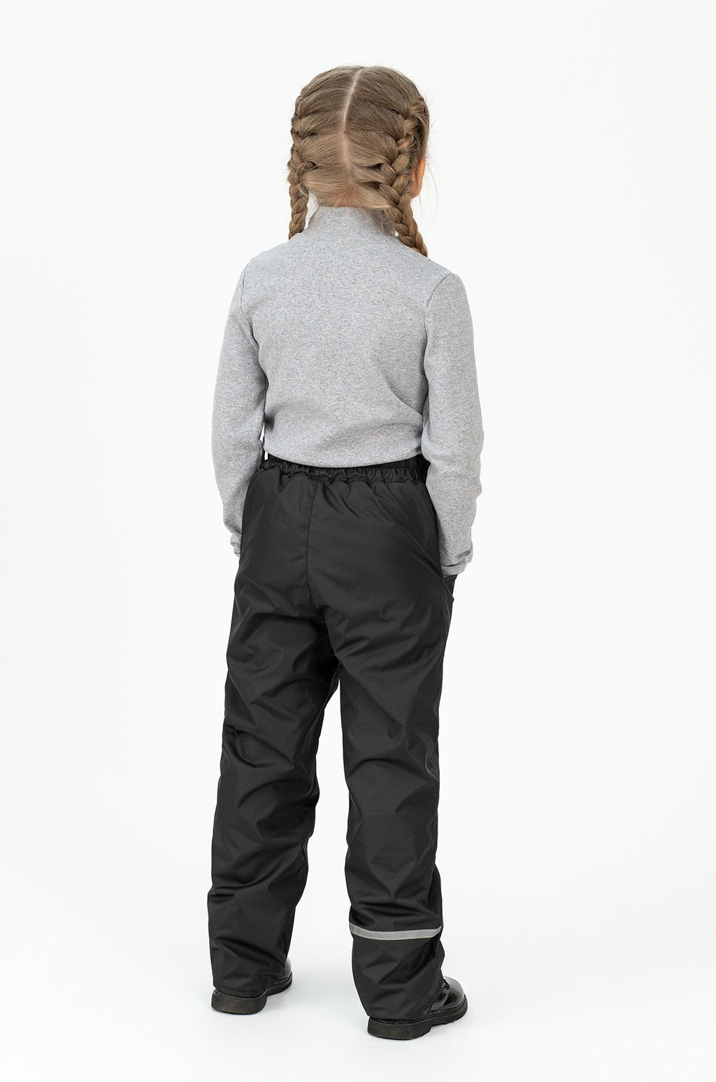 Брюки на поясе черные - Arctic kids фото 14