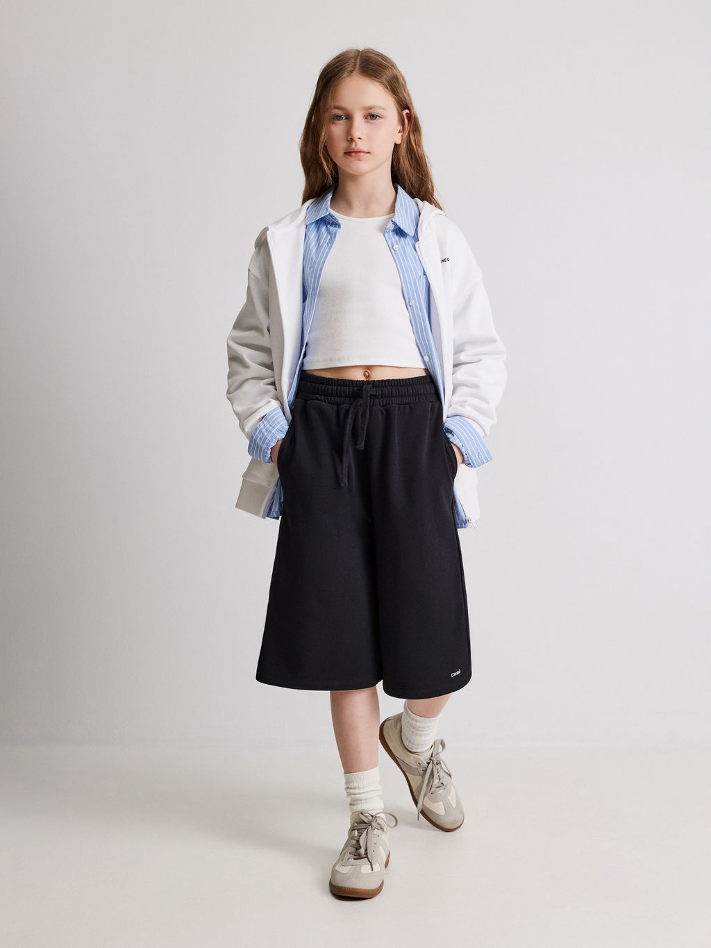 ACOOLA / Шорты детские для девочек Cherry2 черный  фото 2