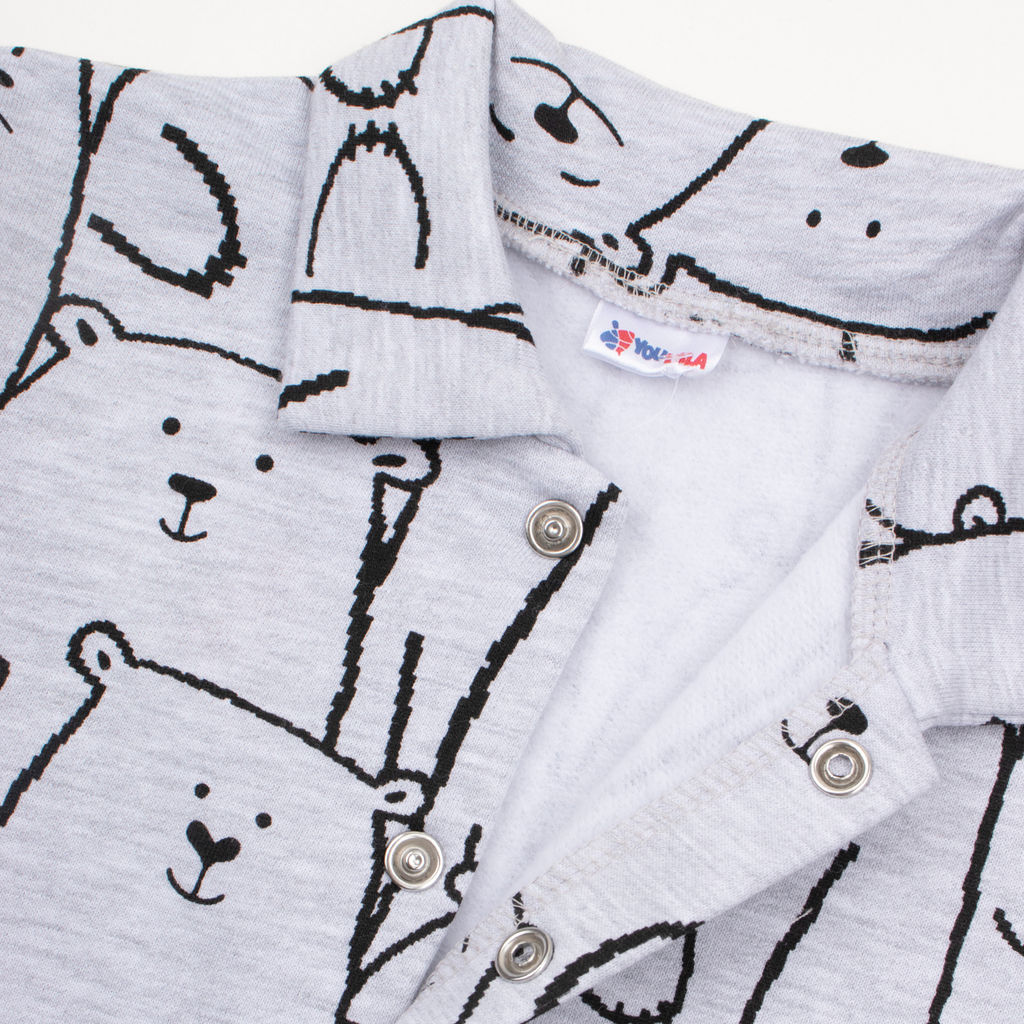 Рубашка футер 2х нитка начёс 0497310402