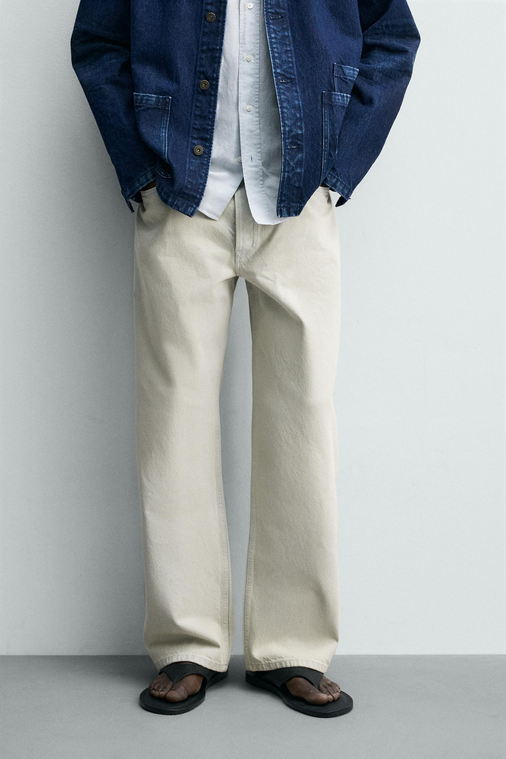JEANS BAGGY FIT / Azul cielo - Zara фото 2