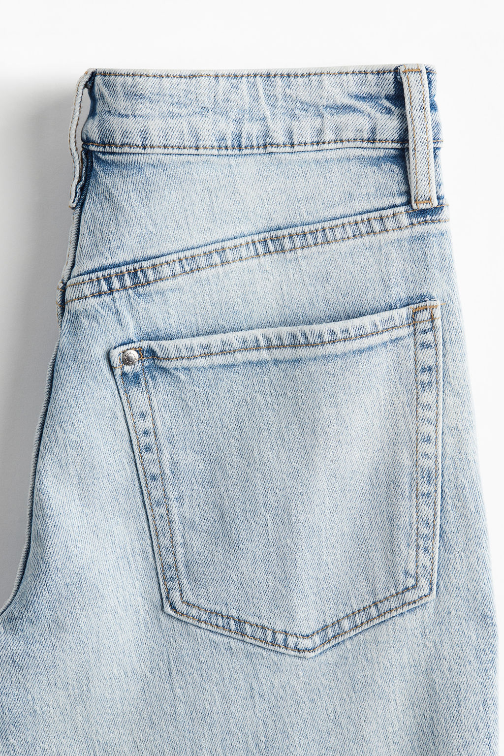 Slim Straight High Ankle Jeans - H&m фото 4