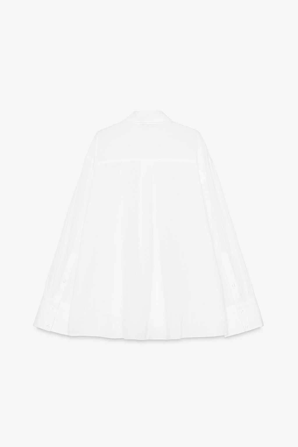 OVERSIZE GAUZE SHIRT - Zara фото 31