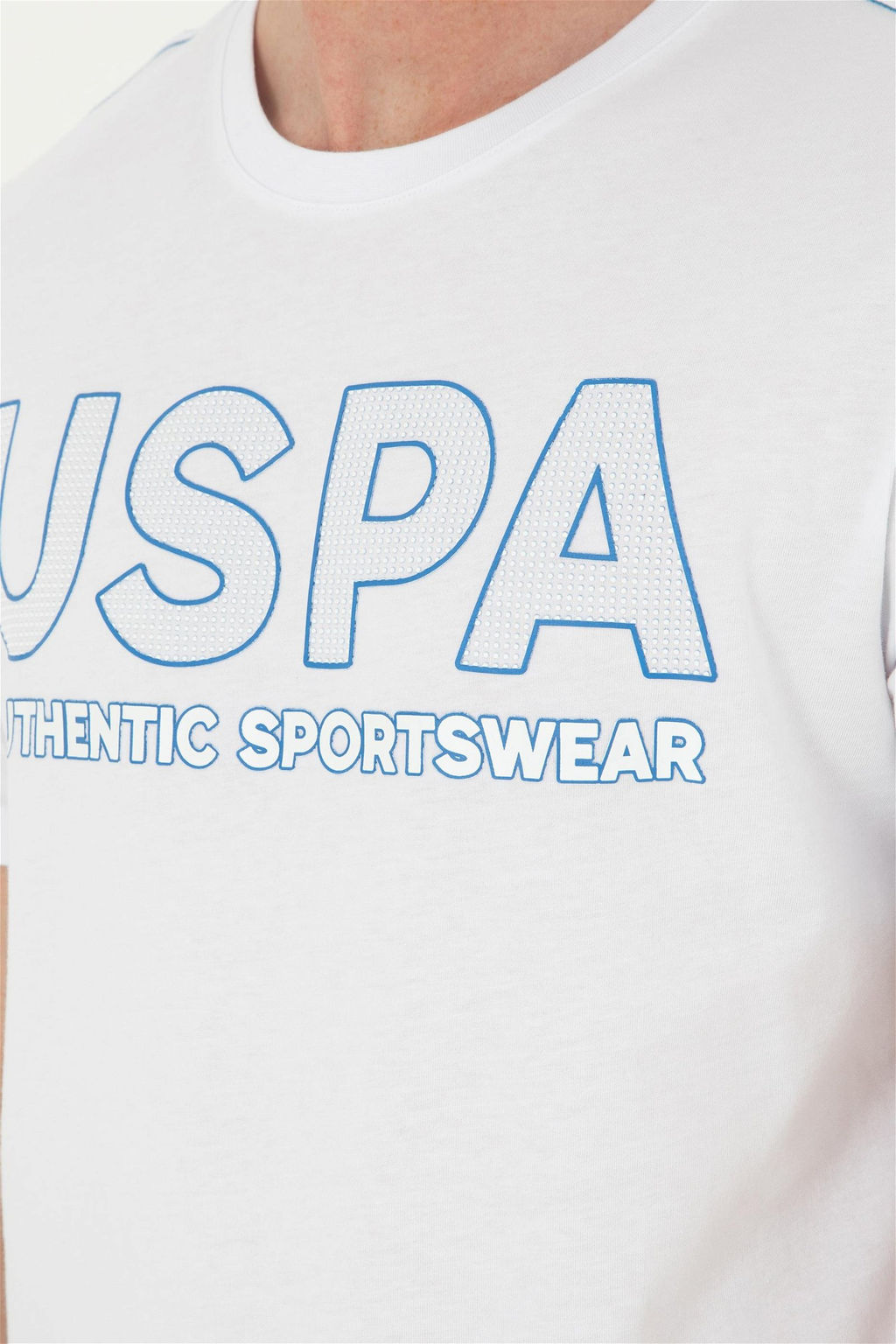 Мужская белая футболка Неожиданная скидка в корзине - U.s. polo assn фото 7