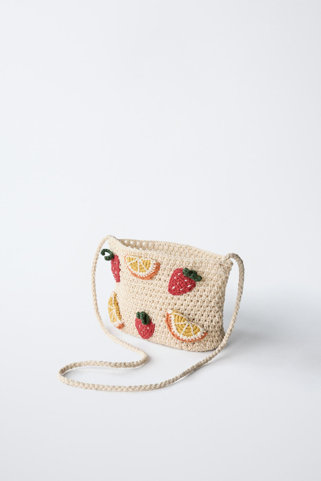 FRUIT CROCHET CROSSBODY BAG - Zara фото 2