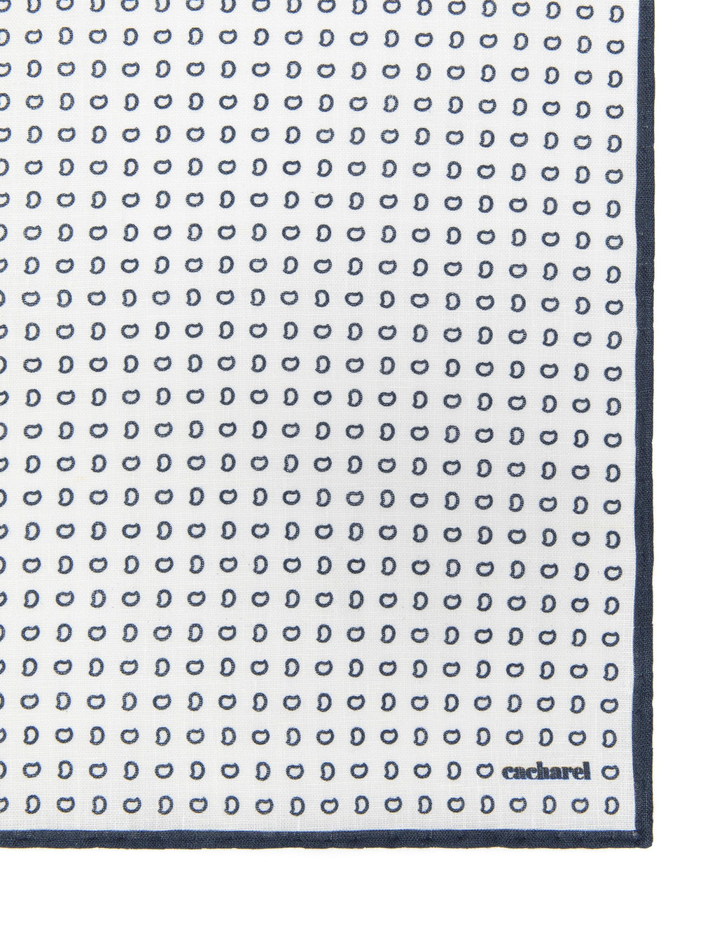 Темно-синий льняной платок - Cacharel фото 4