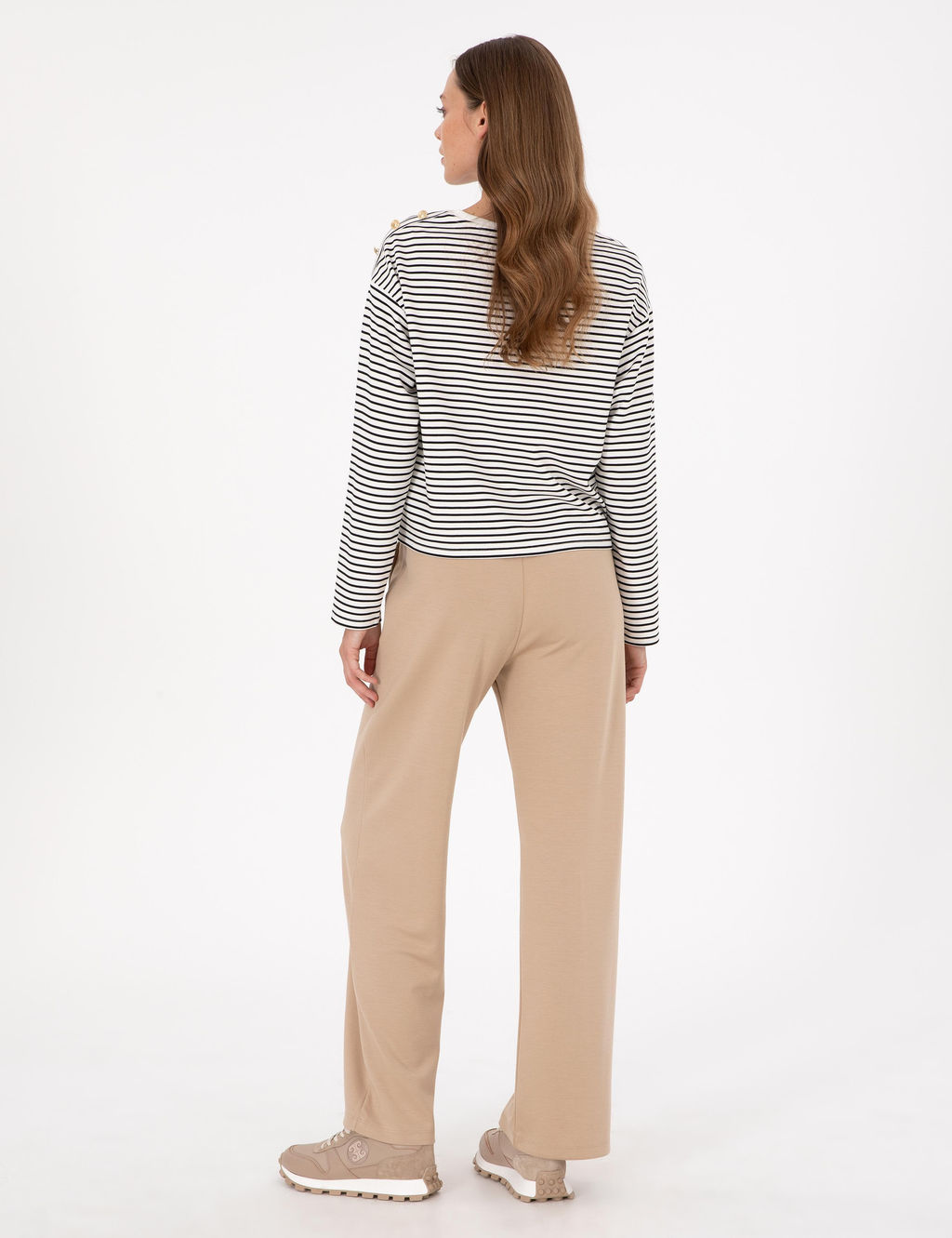Штаны Pierre Cardin Loose Fit бежевые