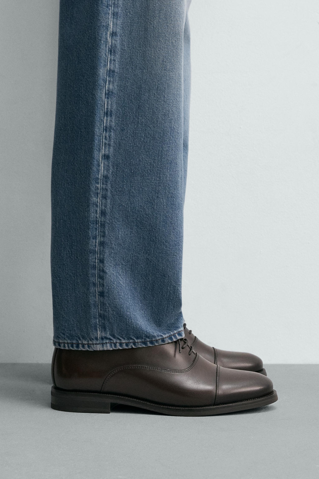 ZAPATO PIEL VESTIR / Marr?n