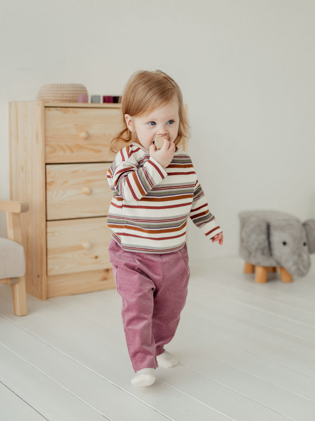 Брюки вельветовые Пудра 0+ - Bungly фото 2