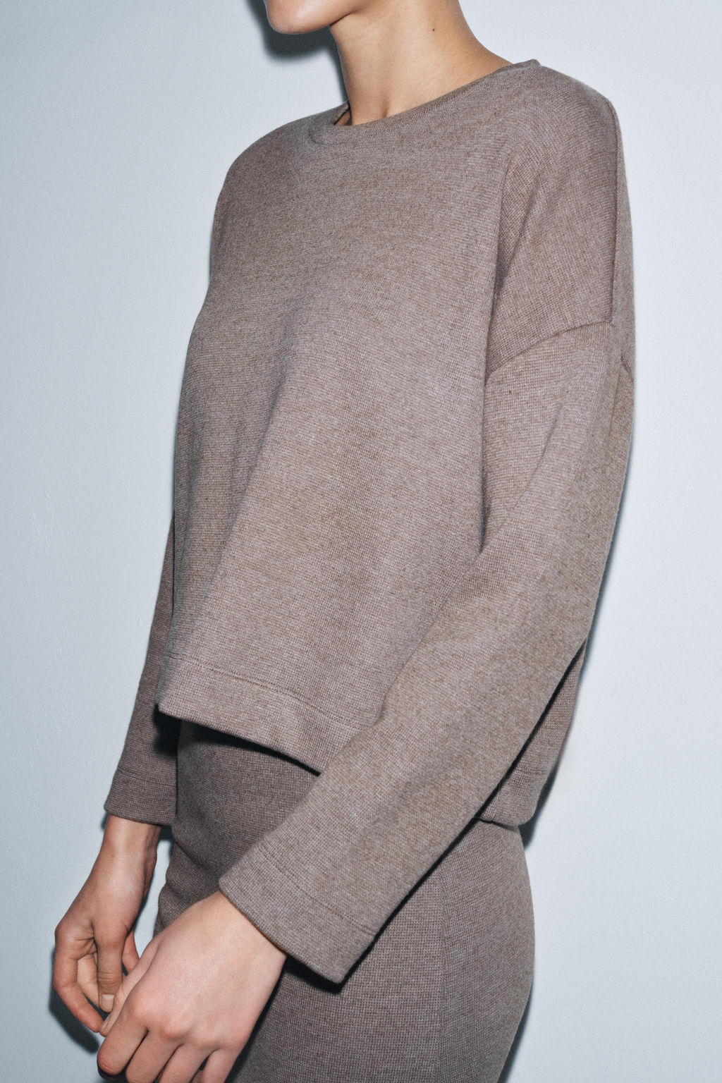 SOFT LONG SLEEVE TOP - Zara фото 2