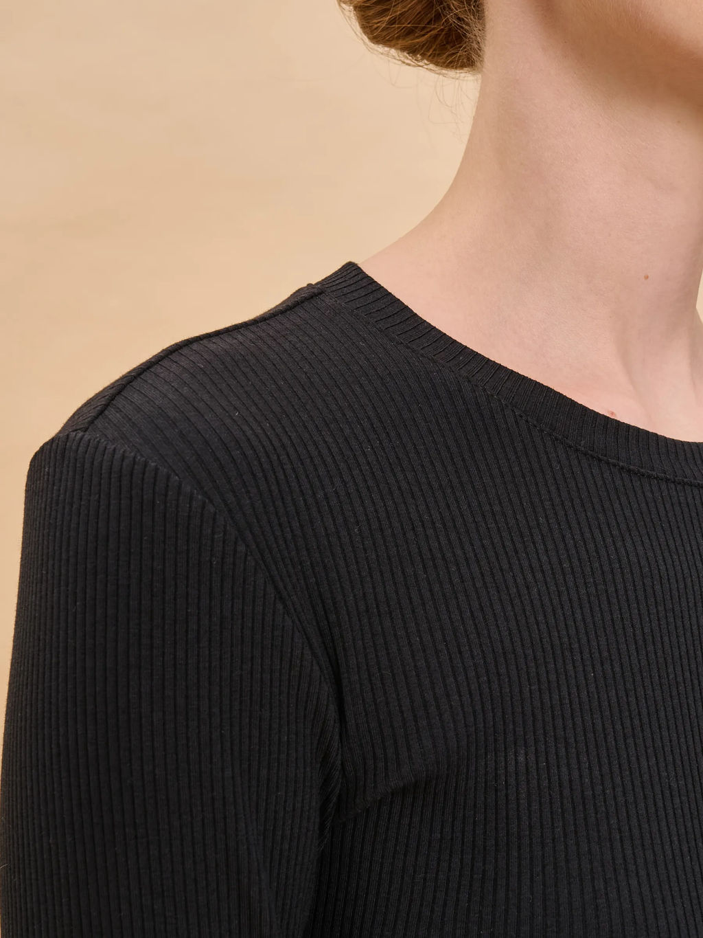 PELICAN, джемпер (модель боди) женский, Черный  фото 5