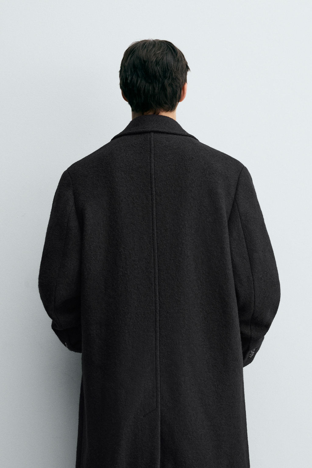WOOL COAT BOUCL_ TEXTURE - Zara фото 3