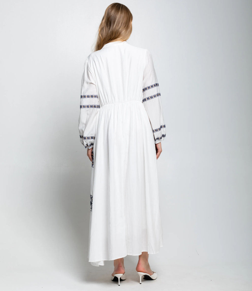 Платье #КТ88813 (1), белый - Dommod фото 4