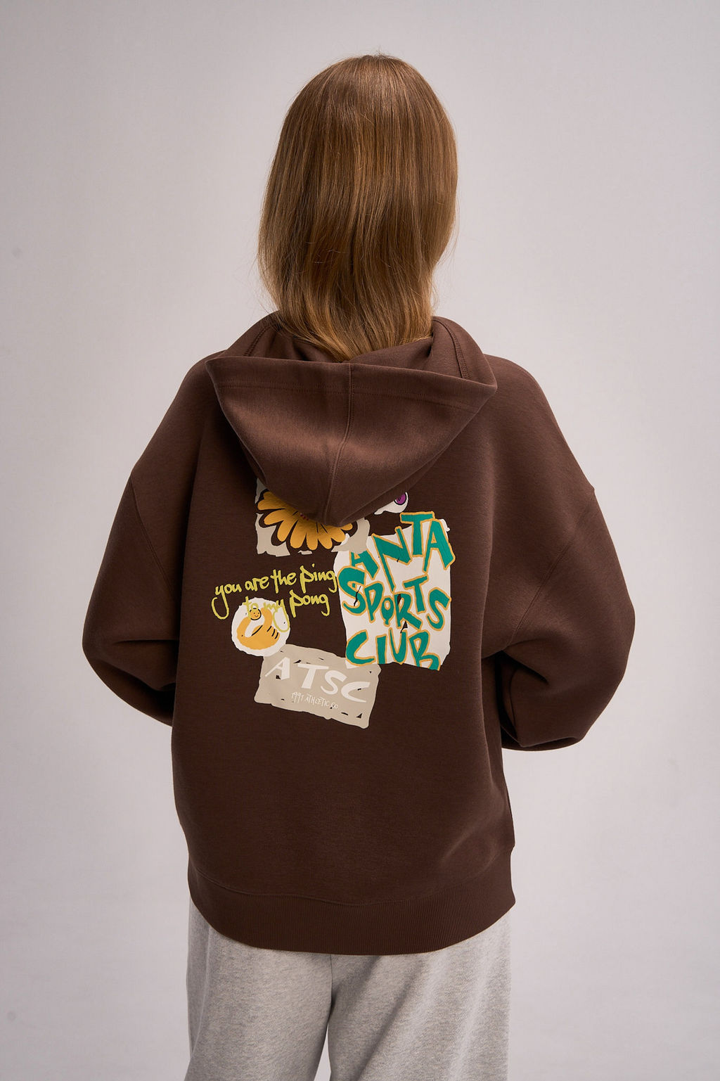 Худи Мокко ANTA SPORTS CLUB Sweat Hoodie