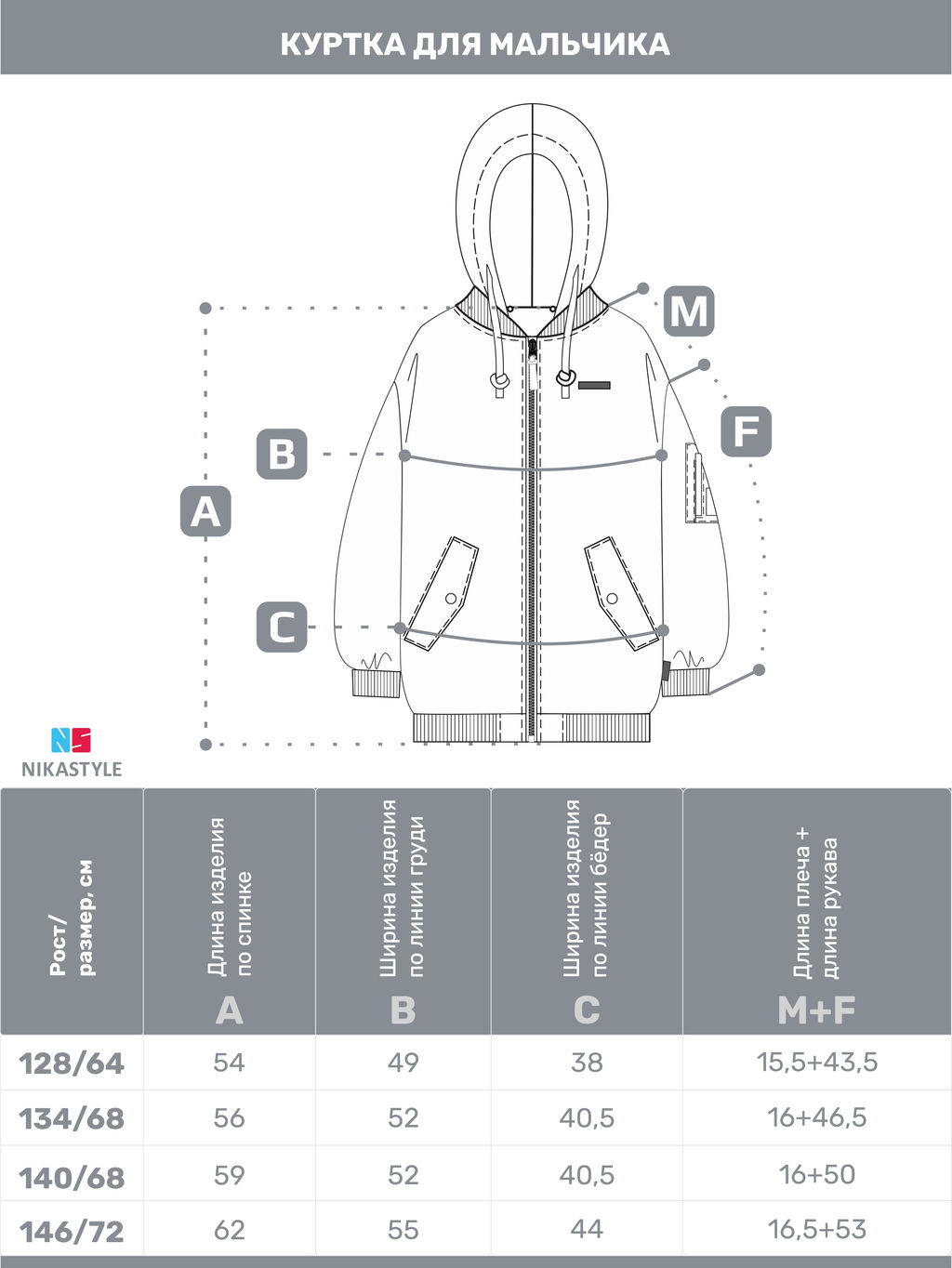 Куртка 4м5525 джинс - Nikastyle фото 11