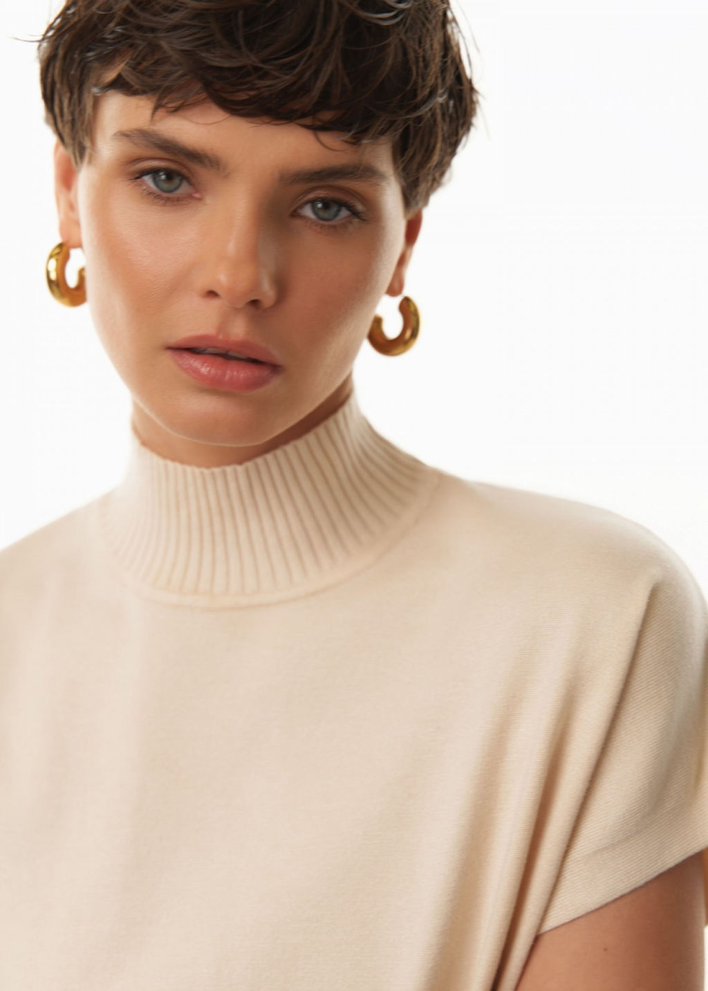 Conso/KJS 230791 - light beige Джемпер женский фото 2