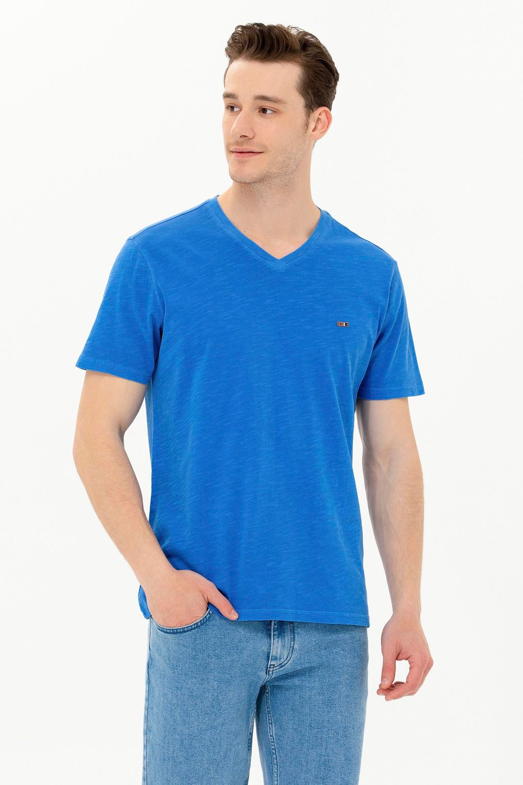 Мужчина Saks Basic v -yaka t -Frish Surprise Surprise Discount в корзине - U.s. polo assn фото 8