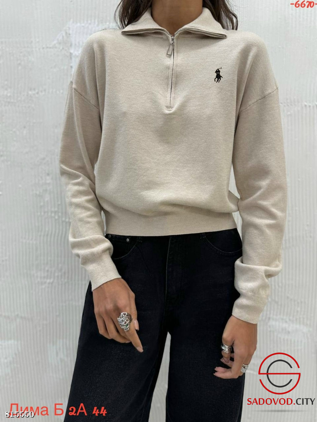 Кофта женская на полузамке - Bruno фото 7