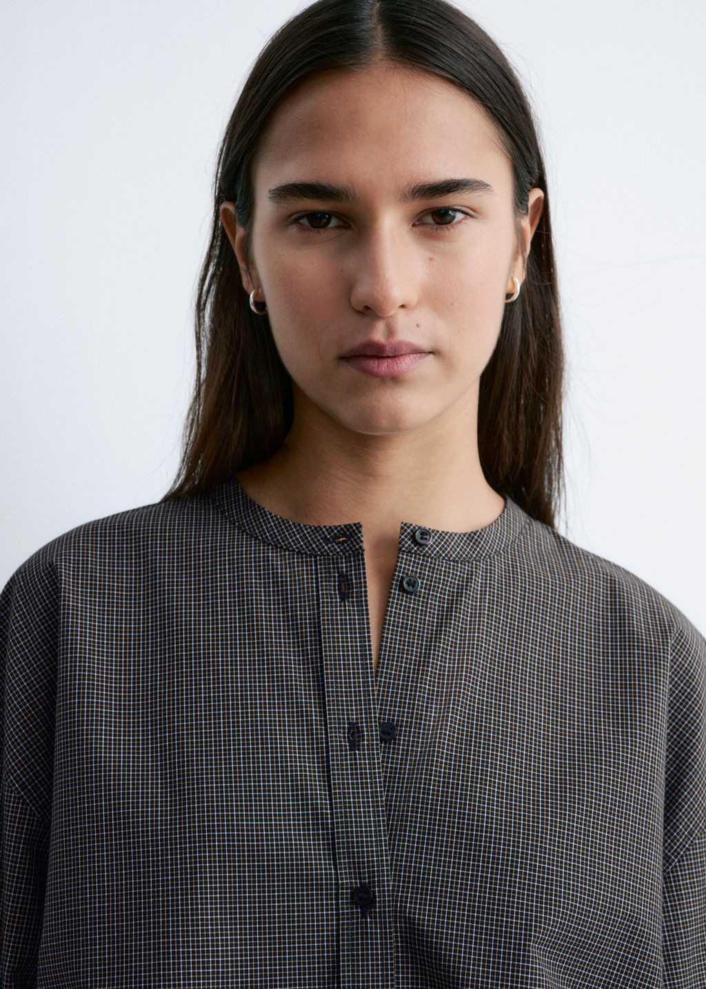 Camisa de algod?n de corte holgado - H&m фото 2